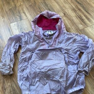 Old Navy Kids Lavender Hooded Raincoat
